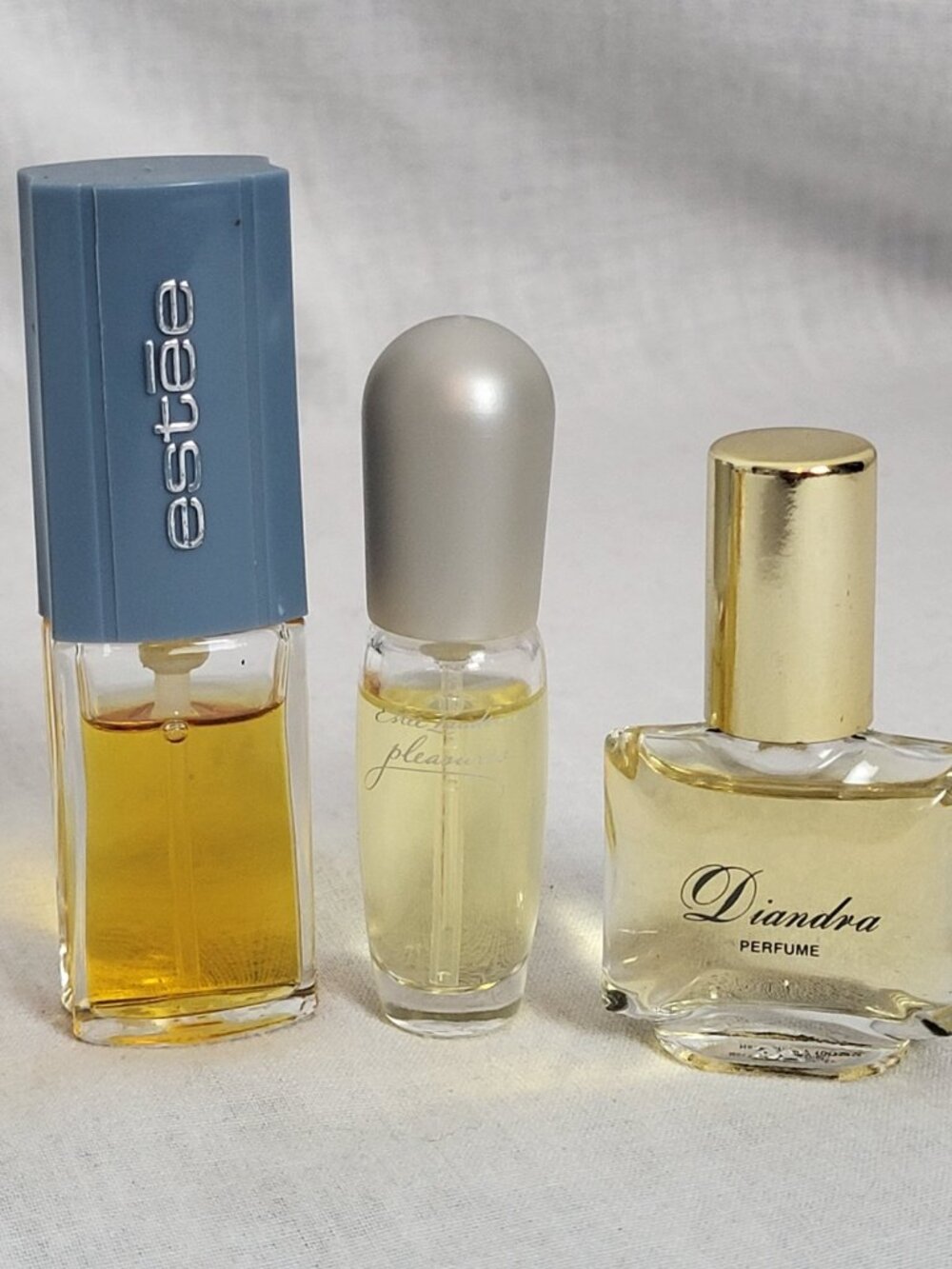 Lot of 8 Mini Vintage Perfumes NEW ESTEE LAUDER Pleasures Diandra, Truely Lace+ - Picture 2 of 4